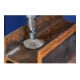 PFERD TOOLS Pinselbürste ungezopft PBU Ø20mm Schaft-Ø6 mm Stahl-Draht-Ø0,50