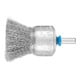 PFERD TOOLS Pinselbürste ungezopft PBU Ø30mm Schaft-Ø6 mm Edelstahl-Draht-Ø0,15