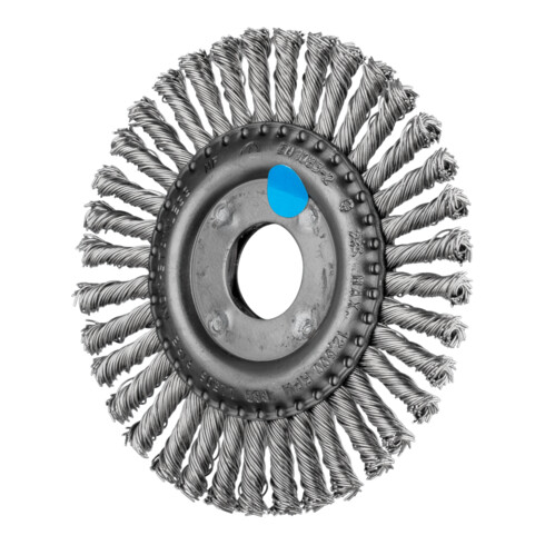 PFERD TOOLS PIPELINE Bürste gezopft RBG Ø 115x6x22,2 mm Edelstahl-Draht-Ø 0,50mm Winkelschleifer