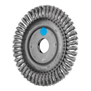 PFERD TOOLS PIPELINE Bürste gezopft RBG Ø 125x6x22,2 mm Edelstahl-Draht-Ø 0,50mm Winkelschleifer