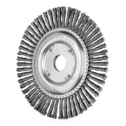 PFERD TOOLS PIPELINE Bürste gezopft RBG Ø 150x6x22,2 mm Stahl-Draht-Ø 0,50mm Winkelschleifer