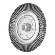 PFERD TOOLS PIPELINE Bürste gezopft RBG Ø 178x6 mm M14 Stahl-Draht-Ø 0,50mm 76-Zöpfe Winkelschleifer