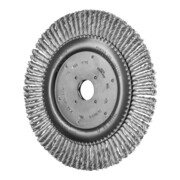 PFERD TOOLS PIPELINE Bürste gezopft RBG Ø 178x6x22,2 mm Edelstahl-Draht-Ø 0,50mm Winkelschleifer