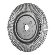 PFERD TOOLS PIPELINE Bürste gezopft RBG Ø 178x6x22,2 mm Edelstahl-Draht-Ø 0,50mm Winkelschleifer