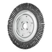 PFERD TOOLS PIPELINE Bürste gezopft RBG Ø 178x6x22,2 mm Stahl-Draht-Ø 0,50mm 76-Zöpfe Winkelschleifer