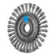 PFERD TOOLS PIPELINE Bürste gezopft RBG Ø 100x6x22,2 mm Edelstahl-Draht-Ø 0,50mm Winkelschleifer