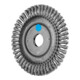 PFERD TOOLS PIPELINE Bürste gezopft RBG Ø 125x6x22,2 mm Edelstahl-Draht-Ø 0,50mm Winkelschleifer