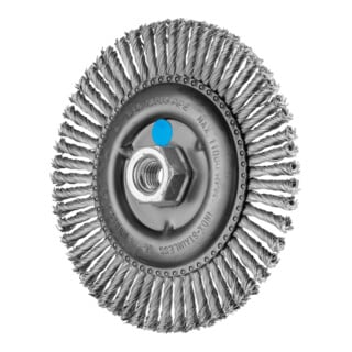 PFERD TOOLS PIPELINE Bürste gezopft RBG Ø 150x6 mm M14 Edelstahl-Draht-Ø 0,50mm Winkelschleifer