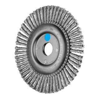PFERD TOOLS PIPELINE Bürste gezopft RBG Ø 150x6x22,2 mm Edelstahl-Draht-Ø 0,50mm Winkelschleifer