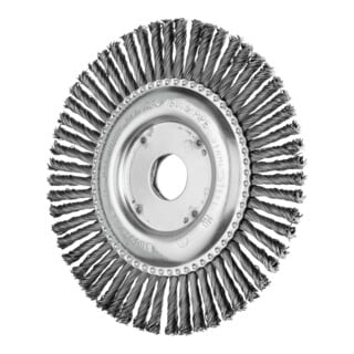 PFERD TOOLS PIPELINE Bürste gezopft RBG Ø 150x6x22,2 mm Stahl-Draht-Ø 0,50mm Winkelschleifer