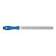 PFERD TOOLS PLUS-Feile mit Heft Flachstumpf 250mm Spezialhieb vermindert Zusetzen der Feile-1