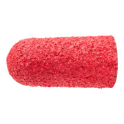 PFERD TOOLS POLICAP Schleifkappe PC Rundkegelform Keramikkorn Ø 11x25 mm CO-COOL80 für Edelstahl
