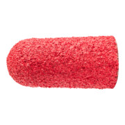 PFERD TOOLS POLICAP Schleifkappe PC Rundkegelform Keramikkorn Ø 11x25 mm CO-COOL80 für Edelstahl