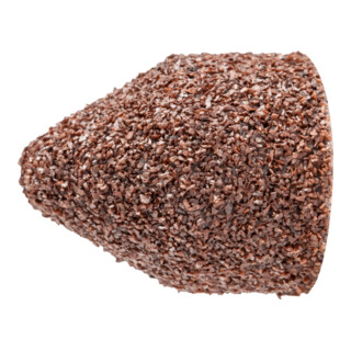 PFERD TOOLS POLICAP Schleifkappe PC Walzenkegelform Korund Ø 13x17 mm A60 für universelle Anwendung