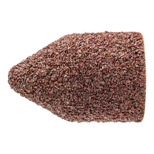 PFERD TOOLS POLICAP Schleifkappe PC Walzenkegelform Korund Ø 16x26 mm A60 für universelle Anwendung