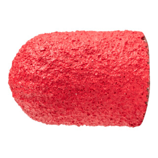 PFERD TOOLS POLICAP Schleifkappe PC Walzenrundform Keramikkorn Ø 10x15 mm CO-COOL120 für Edelstahl