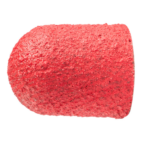 PFERD TOOLS POLICAP Schleifkappe PC Walzenrundform Keramikkorn Ø 13x17 mm CO-COOL120 für Edelstahl