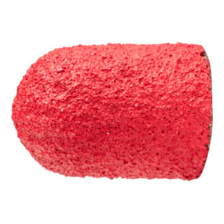 PFERD TOOLS POLICAP Schleifkappe PC Walzenrundform Keramikkorn Ø 10x15 mm CO-COOL120 für Edelstahl