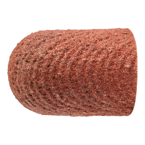 PFERD TOOLS POLICAP Schleifkappe PC Walzenrundform Korund Ø 10x15 mm A280 für universelle Anwendung