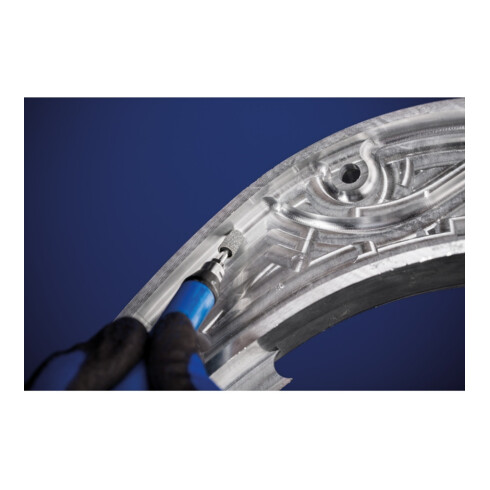 PFERD TOOLS POLICAP Schleifkappe PC Walzenrundform SiC Ø 7x13 mm SIC-COOL150 für Aluminium