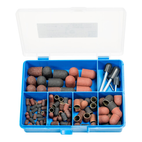 PFERD TOOLS POLICAP Set PCS110 Walzenrundform Korund für universelle Anwendung