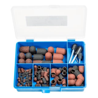 PFERD TOOLS POLICAP Set PCS110 Walzenrundform Korund für universelle Anwendung