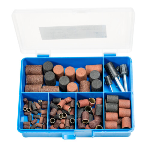 PFERD TOOLS POLICAP Set PCS110 Zylinderform Korund für universelle Anwendung