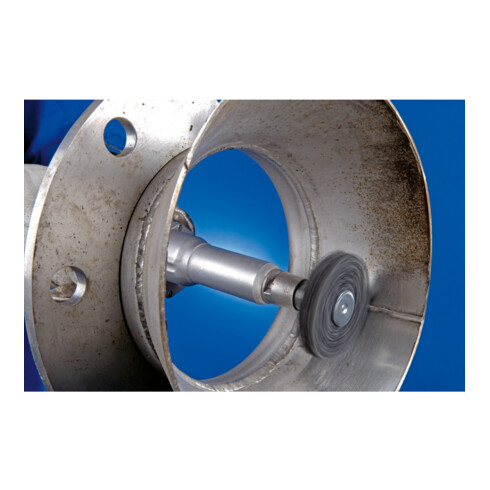 PFERD TOOLS POLICLEAN PCLS Reinigungsvlies Ø 75x13 mm Bohrung Ø 6 mm für grobe Reinigungsarbeiten