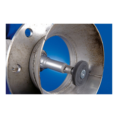 PFERD TOOLS POLICLEAN PCLS Reinigungsvlies Ø 75x13 mm Bohrung Ø 6 mm für grobe Reinigungsarbeiten