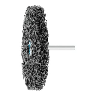 PFERD TOOLS POLICLEAN PCLZY Reinigungsvlies Ø 100x13 mm Schaft-Ø 6 mm für grobe Reinigungsarbeiten