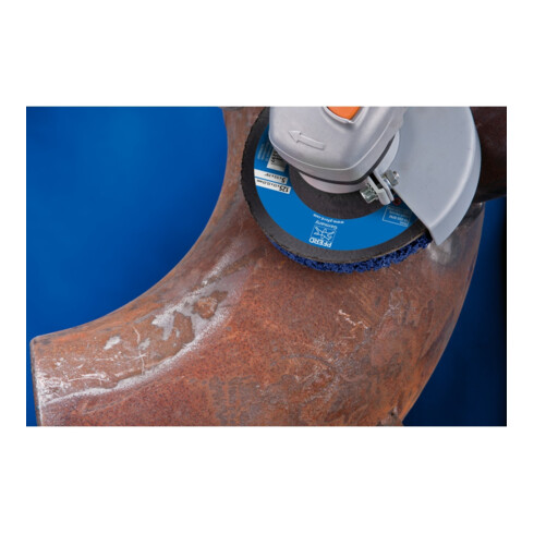 PFERD TOOLS POLICLEAN PLUS PCLD Reinigungsvlies Ø 125x13 mm Bohrung Ø 22,3 mm für grobe Reinigungsarbeiten (1)