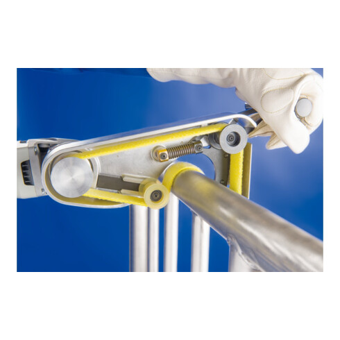 PFERD TOOLS Polierband P-BA 100x282 mm für Polierarbeiten für Walze Ø 90x100mm mit Walzenantrieb