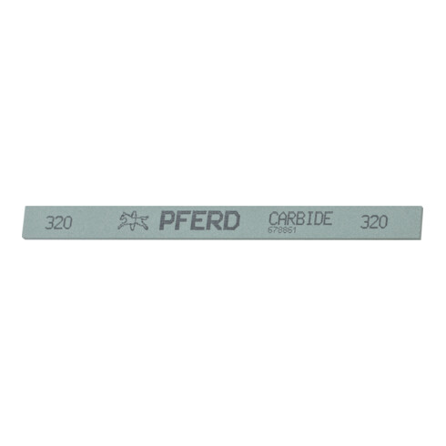 PFERD TOOLS Polierstein vierkant 13x3x150mm SiC320 für harte Materialien im Werkzeug- und Formenbau