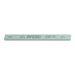 PFERD TOOLS Polierstein vierkant 13x6x150mm SiC320 für harte Materialien im Werkzeug- und Formenbau