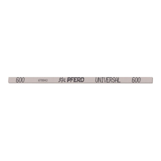 PFERD TOOLS Polierstein vierkant 6x3x150mm A600 universellen Einsatz im Werkzeug- und Formenbau