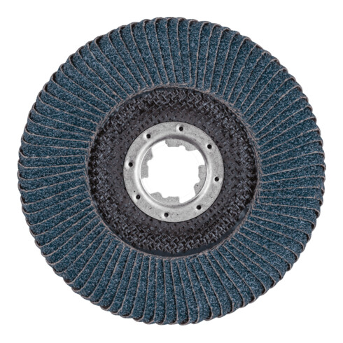 PFERD POLIFAN-Fächerscheibe PFR 115-L Z40 SGP CURVE STEELOX/X-LOCK 40