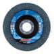 PFERD TOOLS POLIFAN CURVE Fächerscheibe PFR 125x22,23 mm Breite M Z40 SGP STEELOX für Stahl/Edelstahl