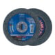 PFERD TOOLS POLIFAN CURVE Fächerscheibe PFR 150x22,23 mm Breite L Z40 SGP STEELOX für Stahl/Edelstahl