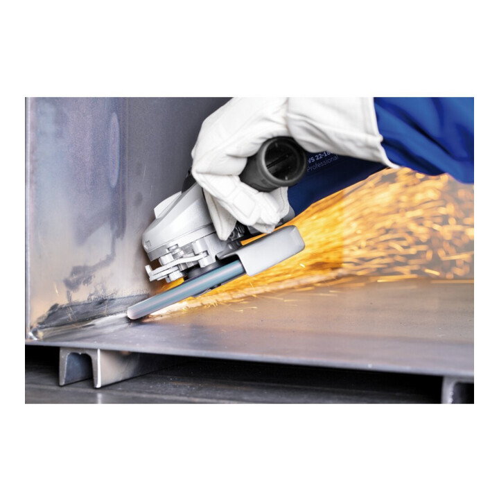 PFERD TOOLS POLIFAN CURVE Fächerscheibe PFR 180x22,23 mm Breite L Z40 SGP STEELOX für Stahl/Edelstahl