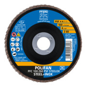 PFERD TOOLS POLIFAN-Fächerscheibe PSF STEELOX/16,0 100 mm-3
