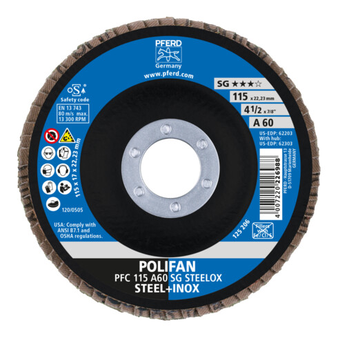 PFERD Fächerschleifsch.kon.