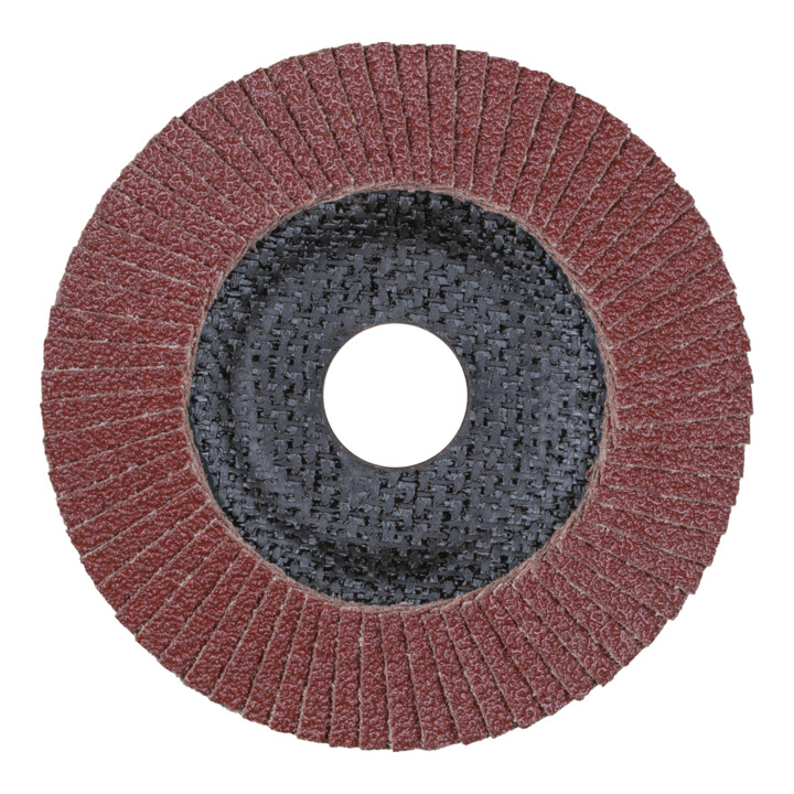PFERD TOOLS POLIFAN Fächerscheibe PFC 115x22,23 mm konisch A60 Uni.-Linie PSF STEELOX Stahl/Edelstahl