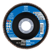 PFERD TOOLS POLIFAN-Fächerscheibe PFC 115 CO-COOL 40 SG STEELOX 40-2