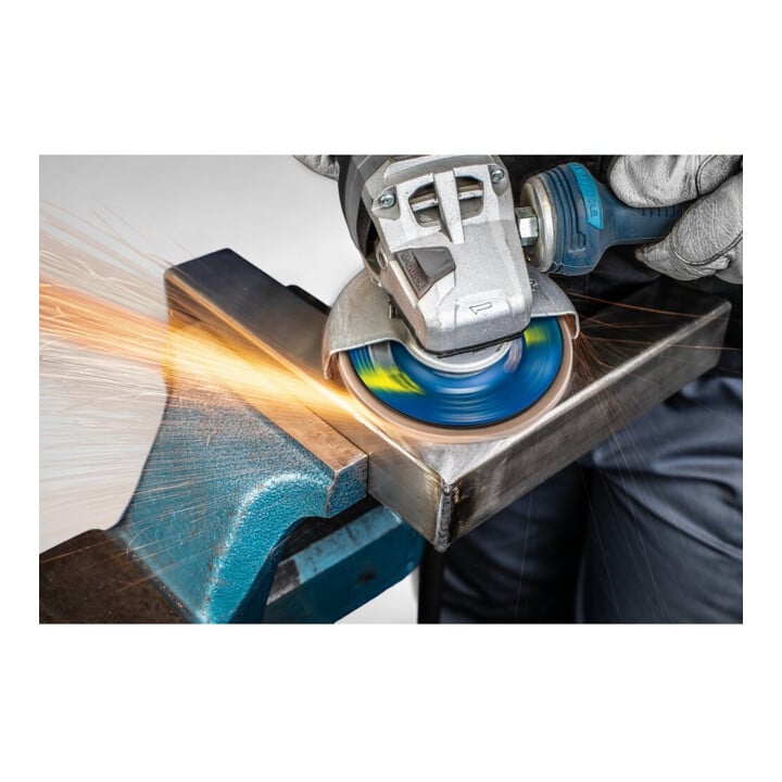 PFERD TOOLS POLIFAN Fächerscheibe PFC 115x22,23 mm konisch Z40 Startlinie START STEELOX Stahl/Edelstahl