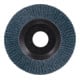 PFERD TOOLS POLIFAN Fächerscheibe PFC 115x22,23 mm konisch Z40 Universallinie PSF TRIM STEELOX für Stahl/Edelstahl
