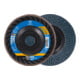 PFERD TOOLS POLIFAN Fächerscheibe PFC 115x22,23 mm konisch Z80 Universallinie PSF TRIM STEELOX für Stahl/Edelstahl