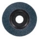 PFERD TOOLS POLIFAN Fächerscheibe PFC 125x22,23 mm konisch Z40 Universallinie PSF TRIM STEELOX für Stahl/Edelstahl