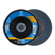 PFERD POLIFAN Fächerscheibe PFC Uni.-Linie PSF STEELOX Stahl/Edelstahl