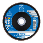 PFERD TOOLS POLIFAN-Fächerscheibe PFC A-COOLSG INOX+ALU 180 mm-3