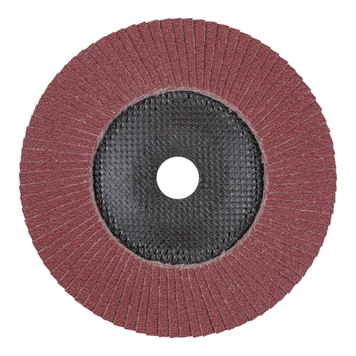 PFERD TOOLS POLIFAN Fächerscheibe PFC 180x22,23 mm konisch A60 Uni.-Linie PSF STEELOX Stahl/Edelstahl